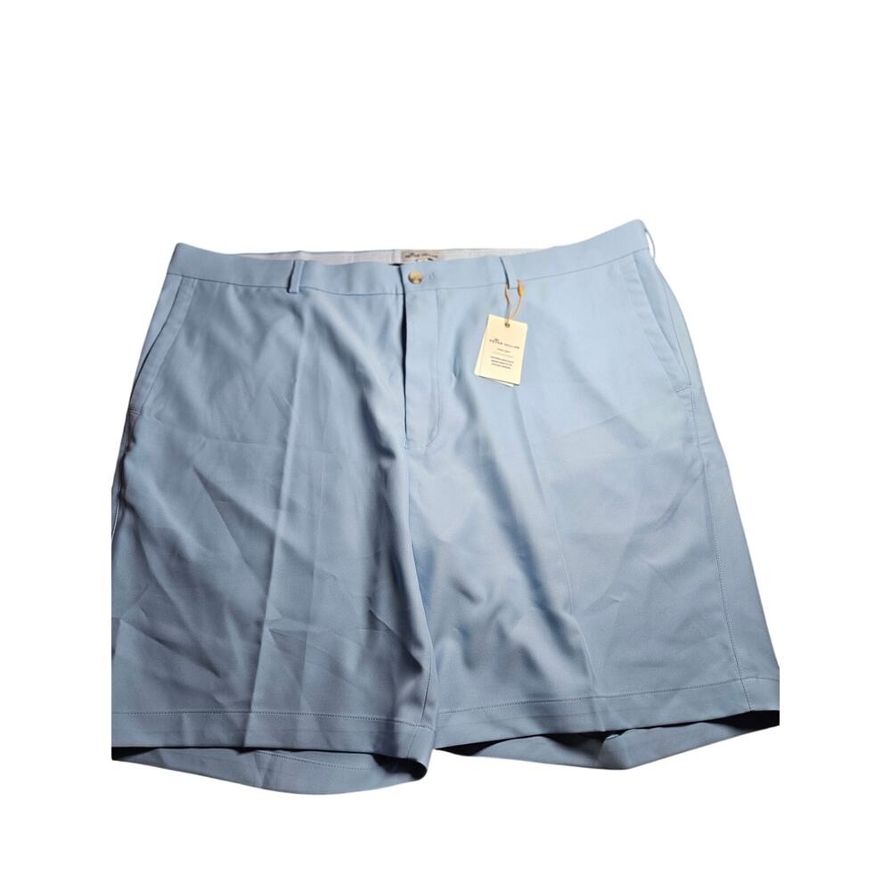 Peter Millar Mens Golf Shorts Blue Size 42 9" Inseam